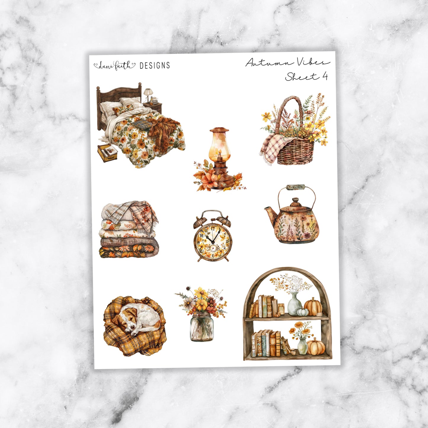 Autumn Vibes Deco Stickers