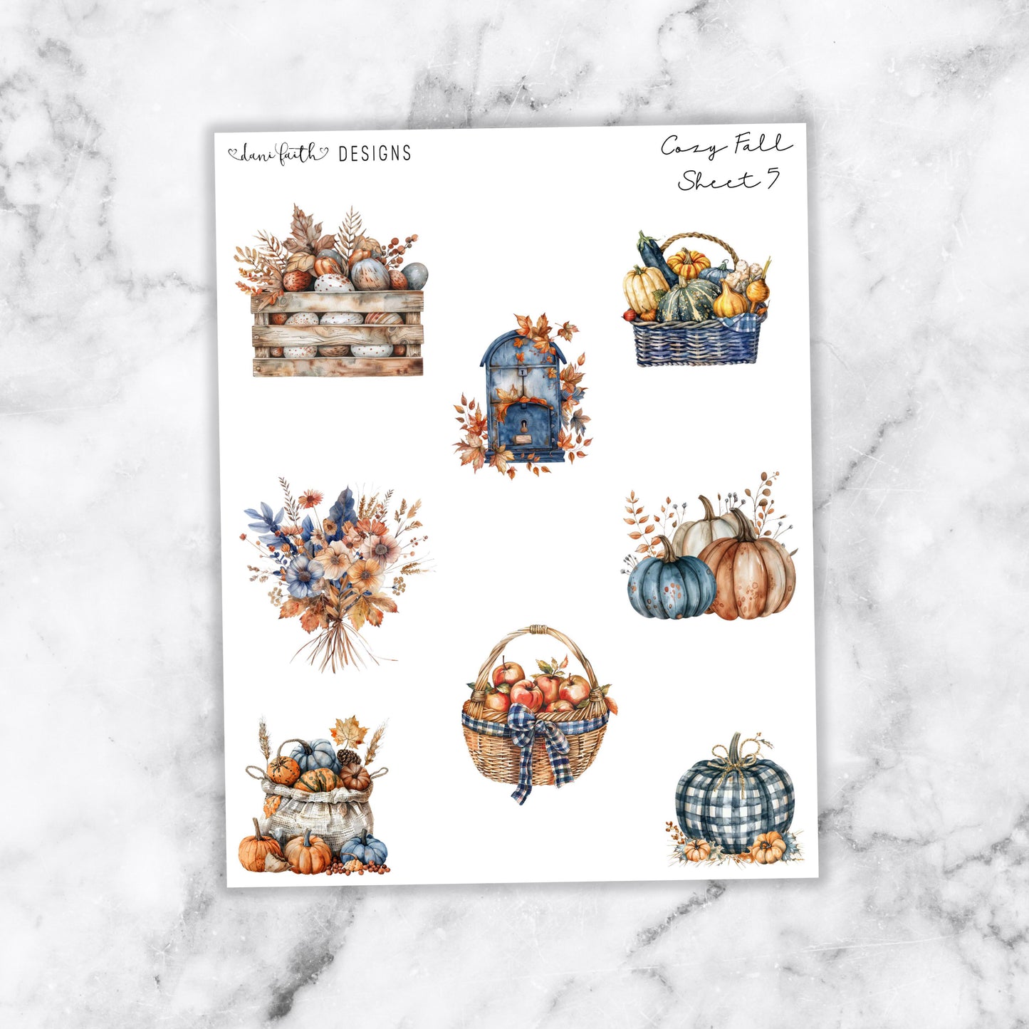 Cozy Fall Deco Stickers