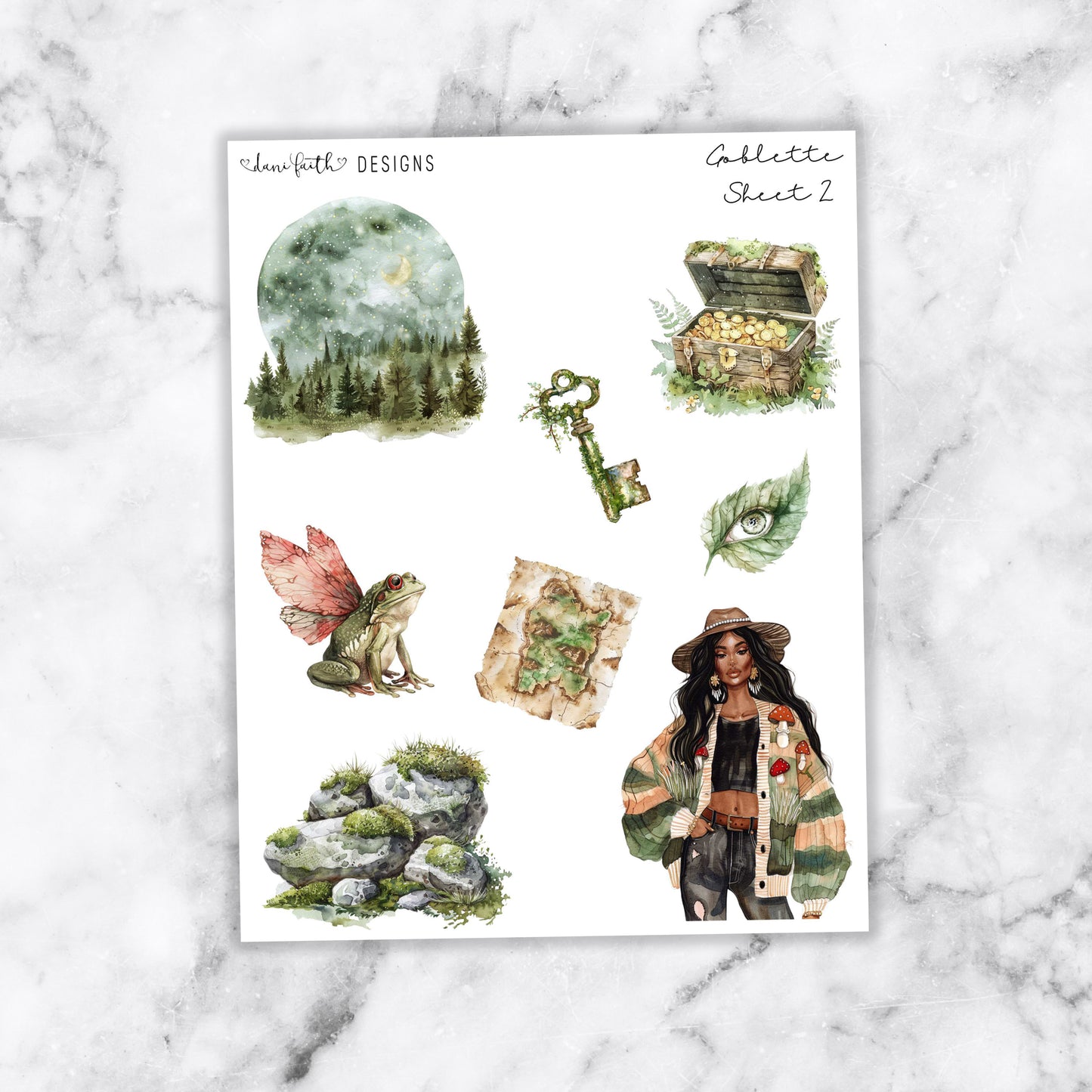 Goblette Deco Stickers
