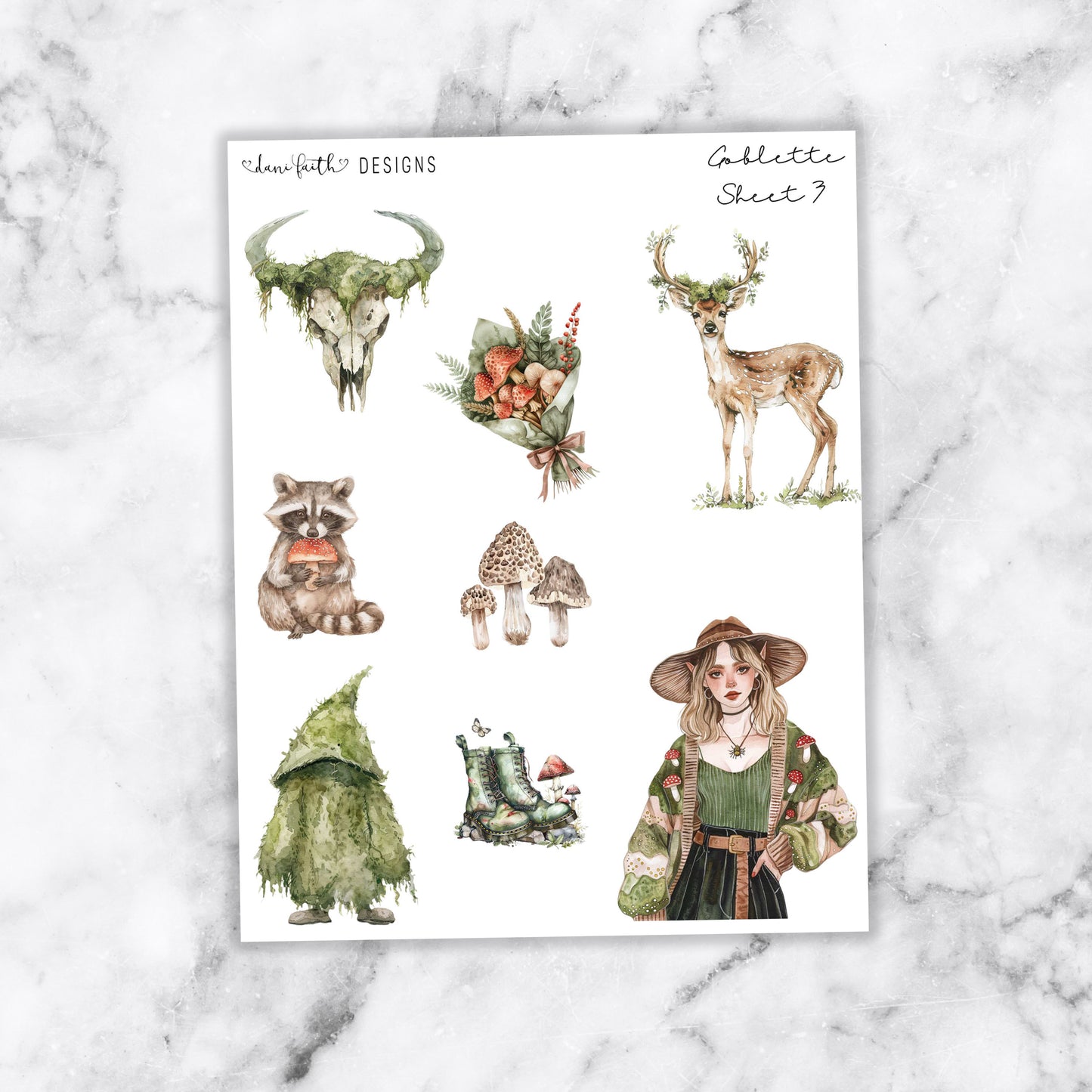 Goblette Deco Stickers