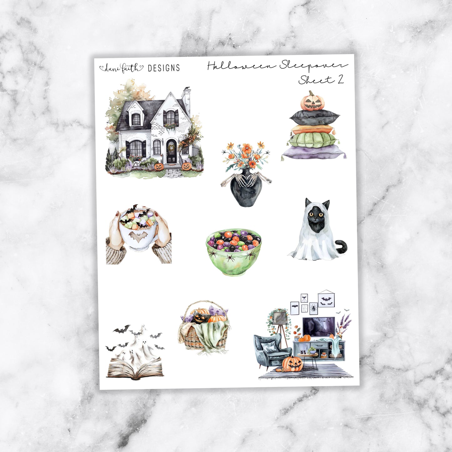 Halloween Sleepover Deco