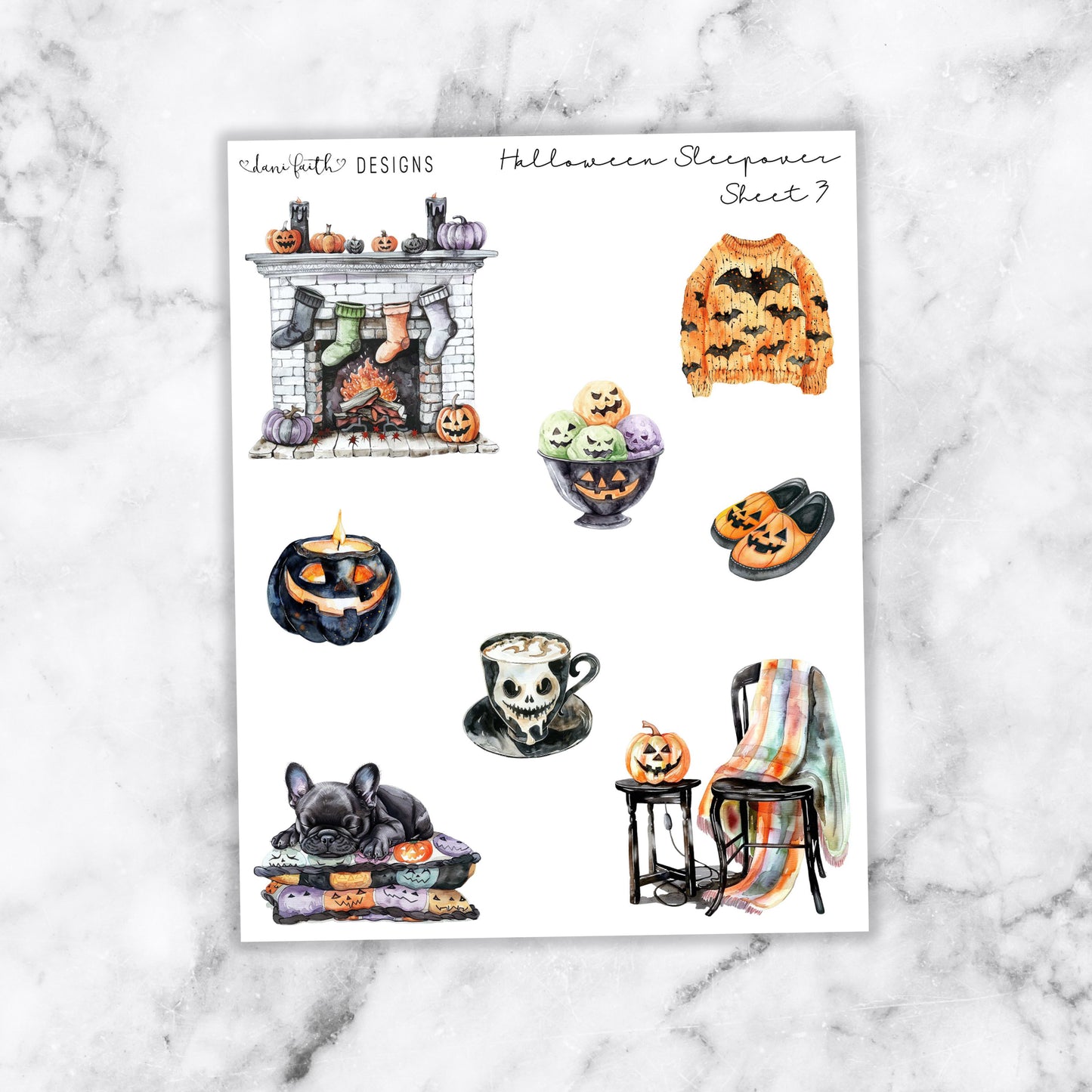 Halloween Sleepover Deco