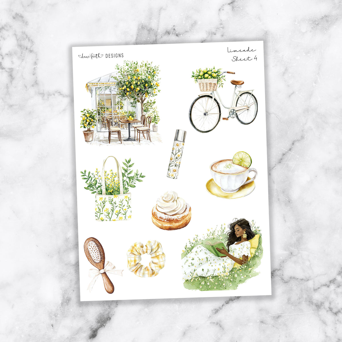 Limeade Journal Stickers