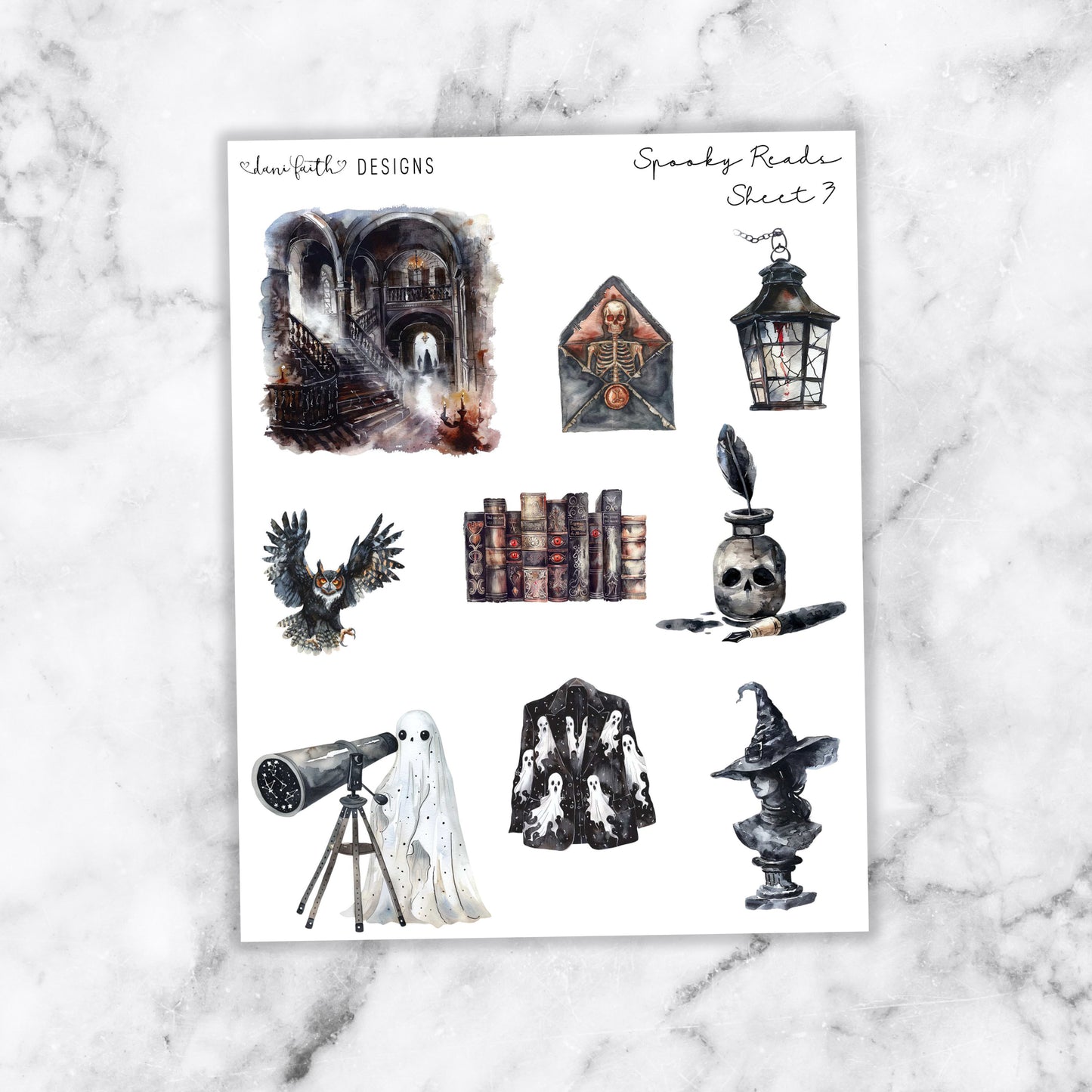 Spooky Reads Deco