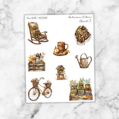 Autumn Vibes Deco Stickers