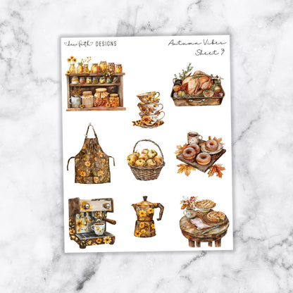 Autumn Vibes Deco Stickers