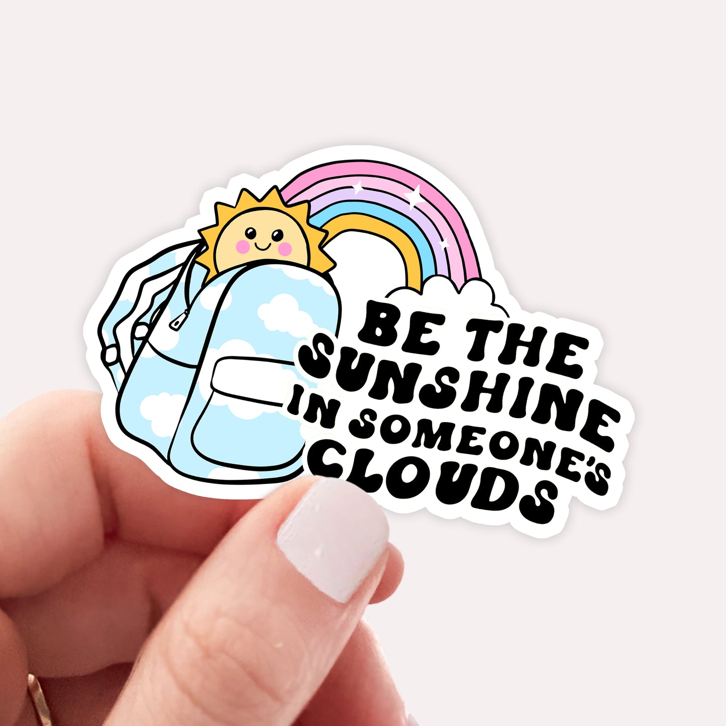 Be The Sunshine Vinyl Sticker