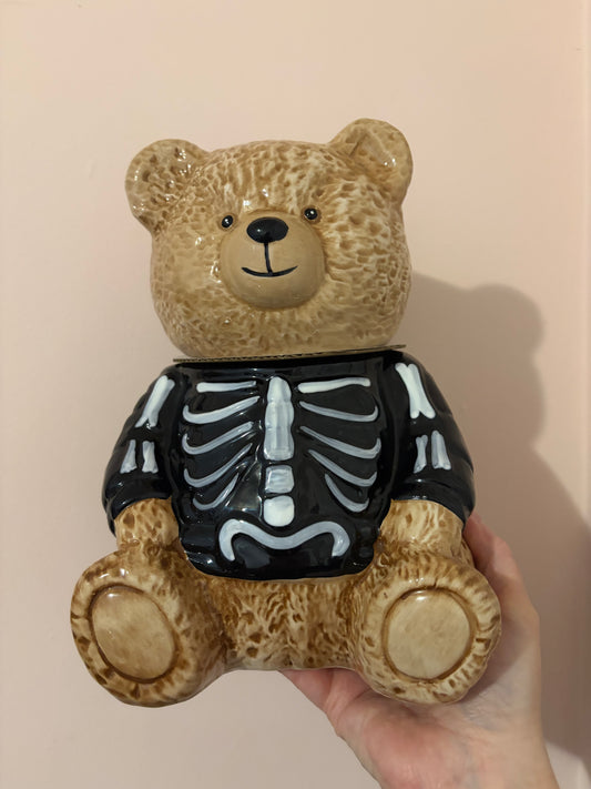 Skeleton Bear Canister  #400